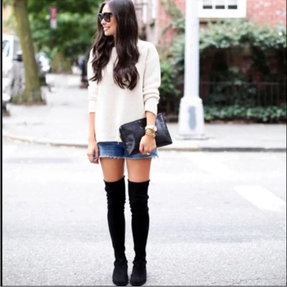 AUTHENTIC NIB Stuart Weitzman | Jocey Over The Knee Boots | 7.5 - Picture 6 of 16